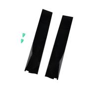 Alksubbm Lot de 2 cadres de porte en verre pour SUV de l'année 2020 - Coupe précise en ABS - Rasages de protection en ABS - Garniture de colonne de porte extérieure