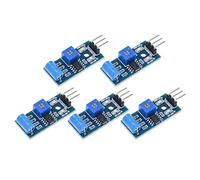 Alksubbm Lot de 5 modules vibrants SW420 de détection de mouvement basse fréquence pour microcontrôleurs