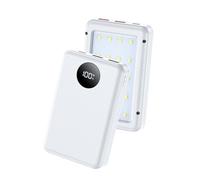 Alksubbm Manchon de charge compact 5 cellules 18650 avec charge rapide et indicateur d'alimentation numérique pour une utilisation en extérieur