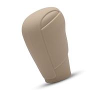 Alksubbm Manchon de sélecteur de vitesse pour voiture, beige | Protection de cabine en silicone texturé avec installation facile pour le confort lors de l'utilisation sur la route