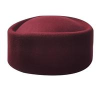 Alksubbm Millinery Fedoras Chapeau haut-de-forme pour hôtesse de l'air Style décontracté Plusieurs couleurs vintage