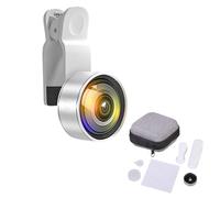 Alksubbm Mise à niveau des téléphones portables à objectif large 10 x 120 degrés Parfait voyage photographie de groupe Distorsions facile