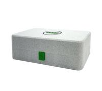 Alksubbm Planificateur de rangement pour outils de défense contre les fuites avec compartiments séparés, construction permanente en polyéthylène, couverture résistante aux particules, plateau de
