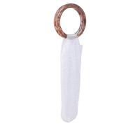 Alksubbm Sac fourre-tout à vin fabriqué à la main avec poignée en résine marbrée et porte-bouteille d'eau pratique isolante sac tissé à la main, marron, Beauté de masse