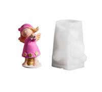 Alksubbm Silicone alimentaire pour travaux manuels, bel ange endormi, idéal pour la décoration de la maison et les cadeaux artisanaux