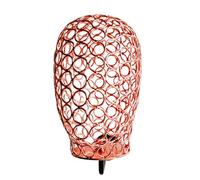 Alksubbm Support de perruque en métal pour perruques, chapeaux et écouteurs