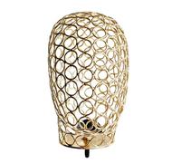 Alksubbm Support de perruque en métal pour perruques, chapeaux et écouteurs