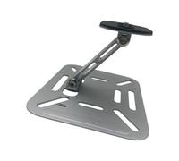 Alksubbm Support de projecteur à dégagement rapide pliable à double niveau pour home cinéma de bureau/mur/plafond Support en acier 3 en 1