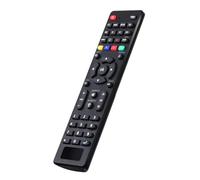 Alksubbm Télécommande de rechange pour téléviseurs équipée d'une fonction rétroéclairée - Couleur noire - Configuration facile - Contrôle avec veilleuse
