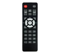 Alksubbm Télécommande pour téléviseurs ONC17TV001 ONC18TV001 Appairage facile améliore les signaux Prise en main confortable ABS Plug and Play Télécommande