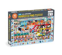 All Aboard! Train Station 64 Piece Search & Find Puzzle