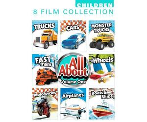 All About 8 Pack Volume 1: Car, Monster Trucks, Trucks, Fast Trains, Fun On Wheels, Motorcycles, Airplanes, Boats And Ships by Anthony Paul
