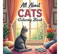 All About Cats Coloring Book
