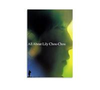 All About Lily Chou-Chou Affiches esthétiques vintage sur toile Décoration murale pour salon, chambre à coucher, 30 x 45 cm, style sans cadre