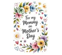 All About My Mom. Mother's Day Gift from Kids. DIY Mother's Day Card. Mother's Day Activity for Kids. Keepsake for Mom.