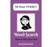 All About VERBS!!! Word Search: Word Search with Easy to Read Print about Verbs! | 6x9 inches, 110 pages | 50+ Puzzles ... Great Educational Tool
