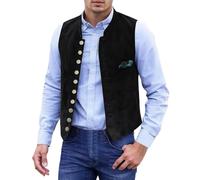 All Accor Live Limited Survêtement formel pour homme, pour mariage, Oktoberfest, coupe ajustée, boutonnière sur le devant, superposition élégante pour toutes les saisons, costume de Noël pour homme