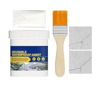 All action Sealant Clear - Transparent Waterproof Sealant, High Density Glue Tool for Kitchen Bath Pipe Repair, Indoor Outdoor Paste, Caulking Adhesive, 3.54x2.99x2.99 Inches