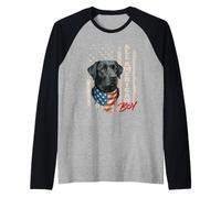 All American Boy - Labrador Hunting Dog Manche Raglan