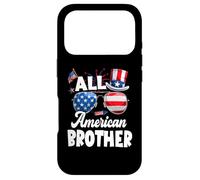 All American Brother American Flag Sunglasses 4th of July Coque pour iPhone 17 Pro