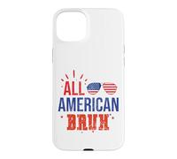 All American Bruh 4th of July Kids Sunglasses Family Coque pour iPhone 15 Plus