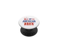 All American Bruh 4th of July Kids Sunglasses Family PopSockets PopGrip Adhésif