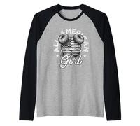 All American Bun Girl Manche Raglan