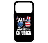 All American Children American Flag Sunglasses 4th of July Coque pour iPhone 17 Pro