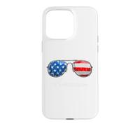 All American Dad Shirt USA Flag Lunettes de Soleil 4th of July Dad Coque pour iPhone 15 Pro Max