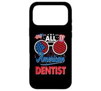All American Dentist American Flag Sunglasses 4th of July Coque pour iPhone 17 Pro Max