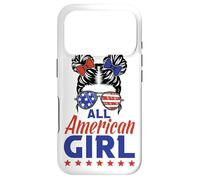 All American Girl Sunglasses USA Flag 4th of July Coque pour iPhone 17 Pro