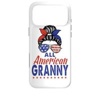 All American Granny Grandma Sunglasses USA Flag 4th of July Coque pour iPhone 17 Pro Max