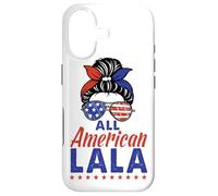 All American Lala Grandma Sunglasses USA Flag 4th of July Coque pour iPhone 17