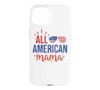 All American Mama 4th of July Sunglasses Family Coque pour iPhone 15
