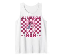 All American Mom, 4 Juillet, Drapeau américain, fête des mères Patriotique Débardeur