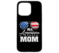 All American Mom USA Flag Sunglasses 4th of July Coque pour iPhone 15 Pro Max
