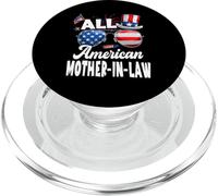 All American Mother-in-Law USA Flag Sunglasses 4th of July PopSockets PopGrip pour MagSafe