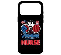 All American Nurse American Flag Sunglasses 4th of July Coque pour iPhone 17 Pro Max