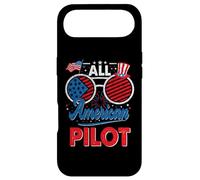 All American Pilot American Flag Sunglasses 4th of July Coque pour iPhone Air