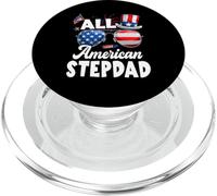 All American Stepdad American Flag Sunglasses 4th of July PopSockets PopGrip pour MagSafe