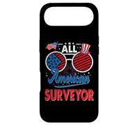 All American Surveyor American Flag Sunglasses 4th of July Coque pour iPhone Air