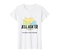 A'll Asker - Le Plus Grand État du Yorkshire T-Shirt Graphique avec Valeur