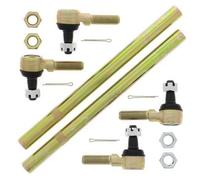 All Balls Kit rotules de direction et axes Ø12mm Yamaha YFM350X Warrior/350R Raptor, rouge