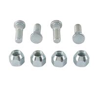 All Balls Racing 85-1065 Kit de goujons et écrous de roue compatibles avec Suzuki LT-A 400 Eiger 2WD 2002-2007, LT-A 450 X King Quad 4WD 2007-2010, LT-A 500 F Quad Master 4WD 2000-2001