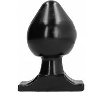 All Black Anal Plug 19cm 1pc