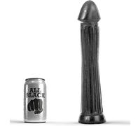 All Black Plug Dildo 31cm 1pc