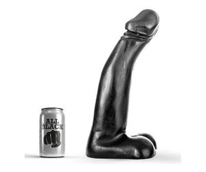 All Black Gode Réaliste Fist Noir 29cm 1 Unité
