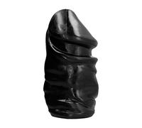 Plug anal géant All Black de couleur noir 33cm - Profondeur: 15 mm, Couleur: Noir, Rayon: Couple, Longueur: 35 mm, Largeur: 12 mm