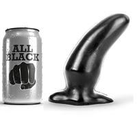 All Black Anal Plug 13cm 1pc