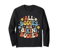 All Bodies are Bikini Bodies Self-Love Beach Mindset - Manche Longue